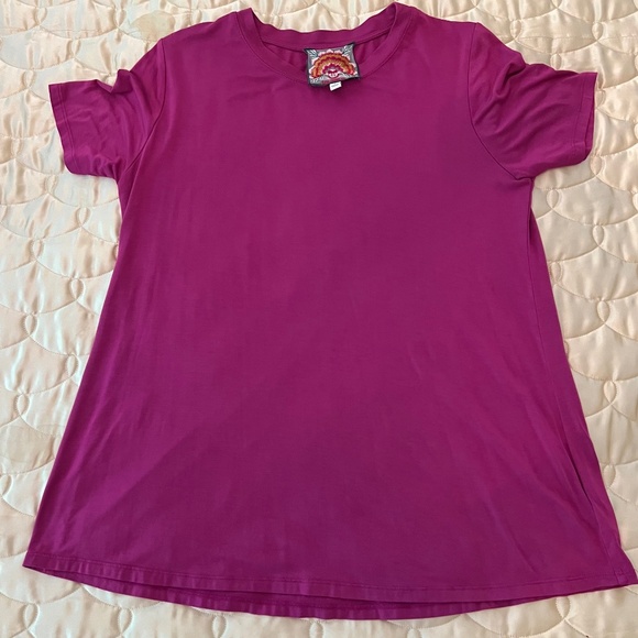 Johnny Was Crew Neck Swing Tee Size S - Picture 6 of 6